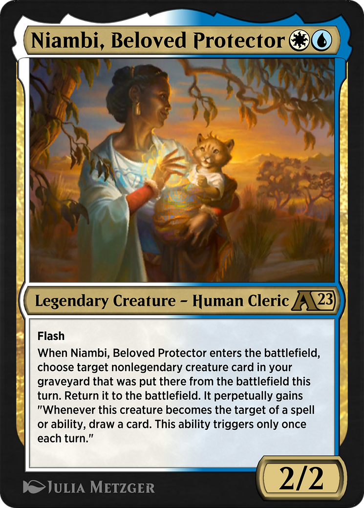 Niambi, Beloved Protector Card Image