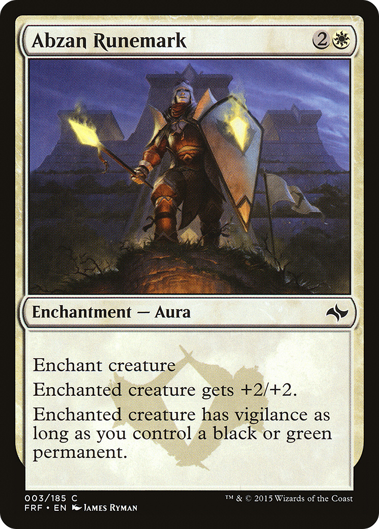 Abzan Runemark Card Image