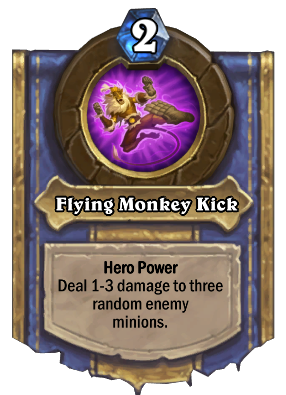 Flying Monkey Kick Card Image