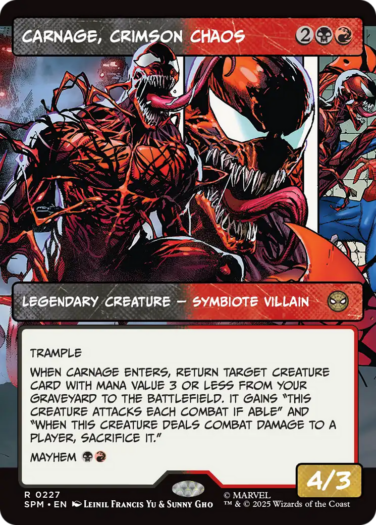 Carnage, Crimson Chaos Card Image