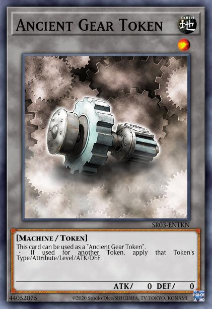 Ancient Gear Token Card Image