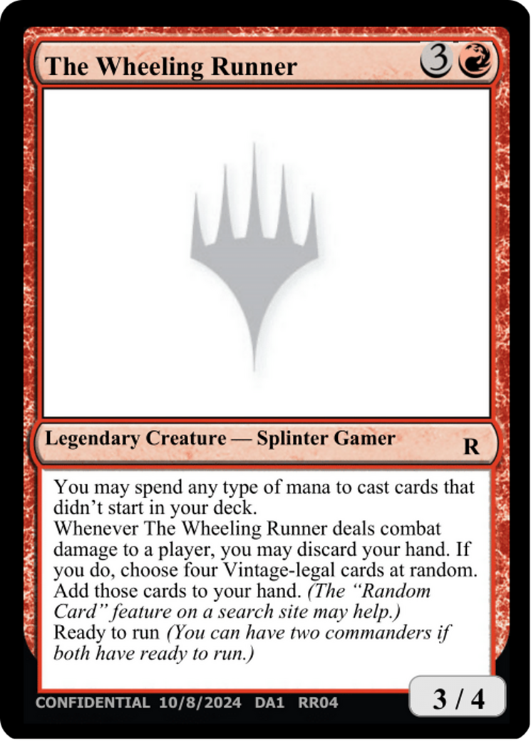 The Wheeling Runner Card Image