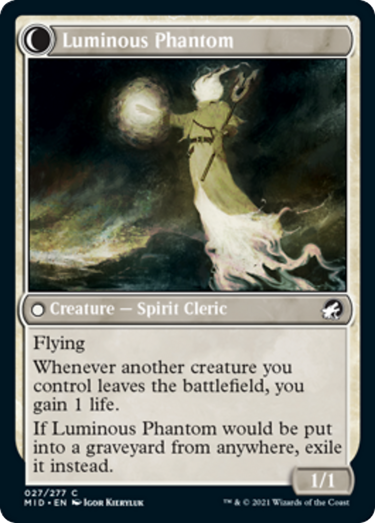 Lunarch Veteran // Luminous Phantom Card Image