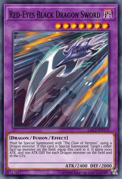 Red-Eyes Black Dragon Sword Card Image