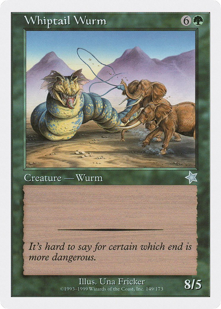 Whiptail Wurm Card Image