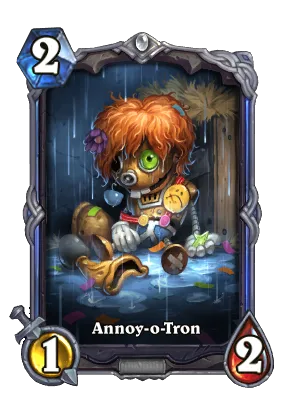 Annoy-o-Tron Signature Card Image