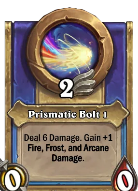 Prismatic Bolt 1 Card Image