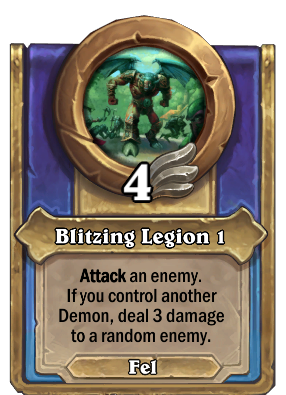 Blitzing Legion 1 Card Image