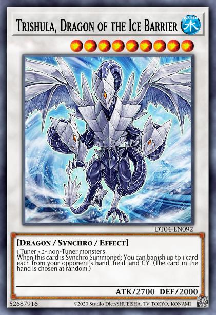 Trishula, Dragon of the Ice Barrier Card Image