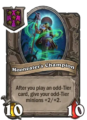 Mooneater's Champion Card Image