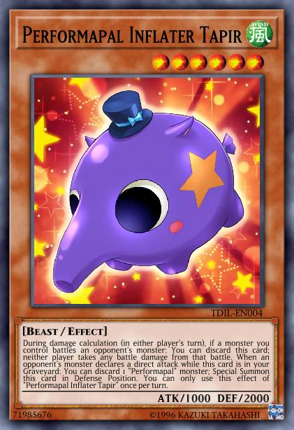 Performapal Inflater Tapir Card Image