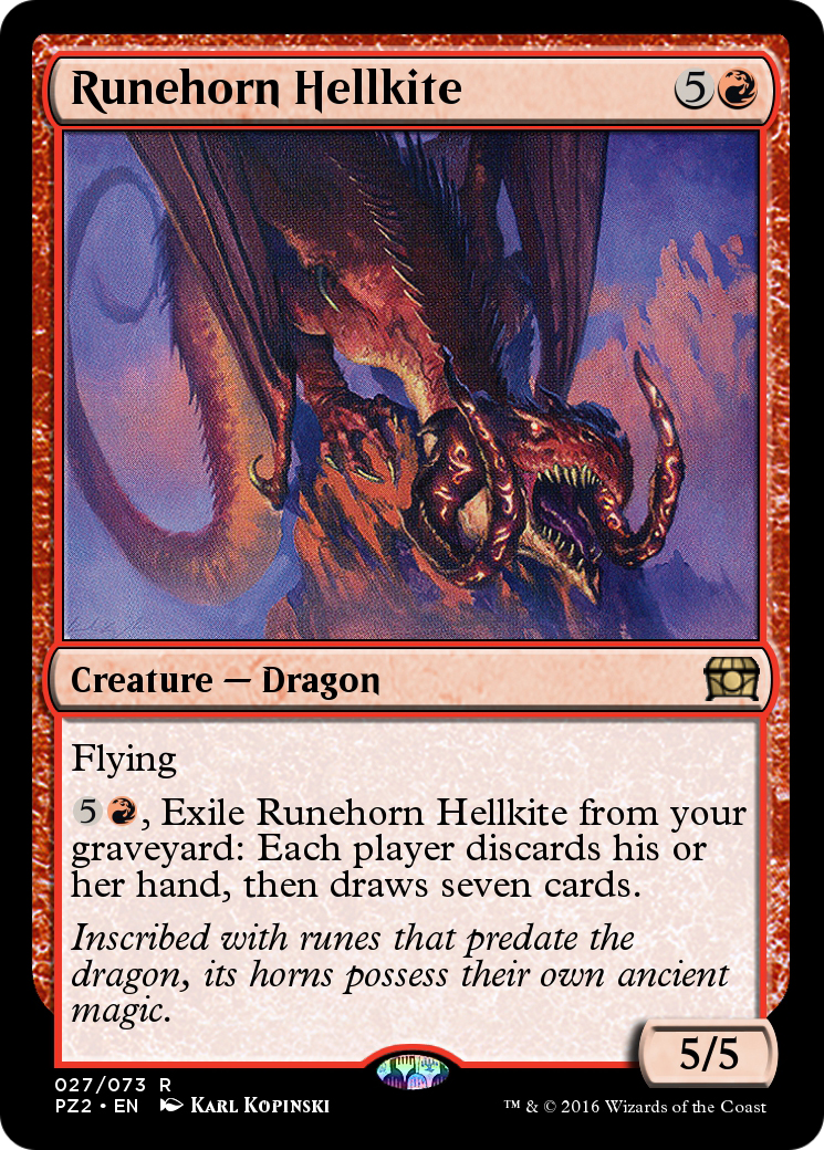 Runehorn Hellkite Card Image