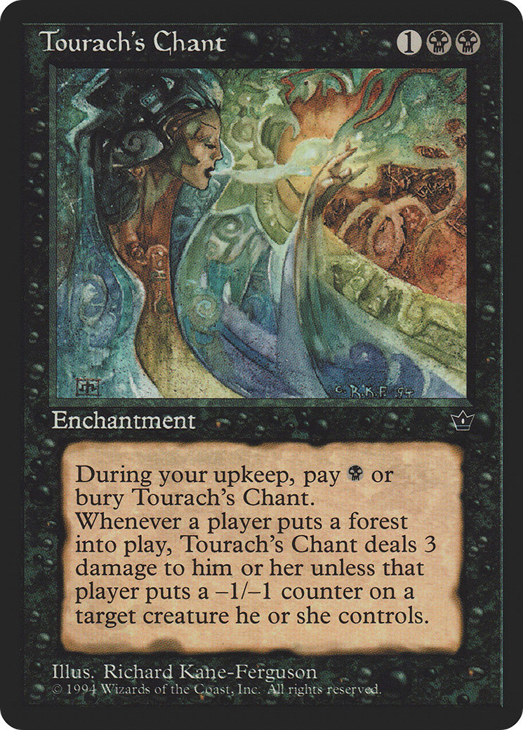 Tourach's Chant Card Image