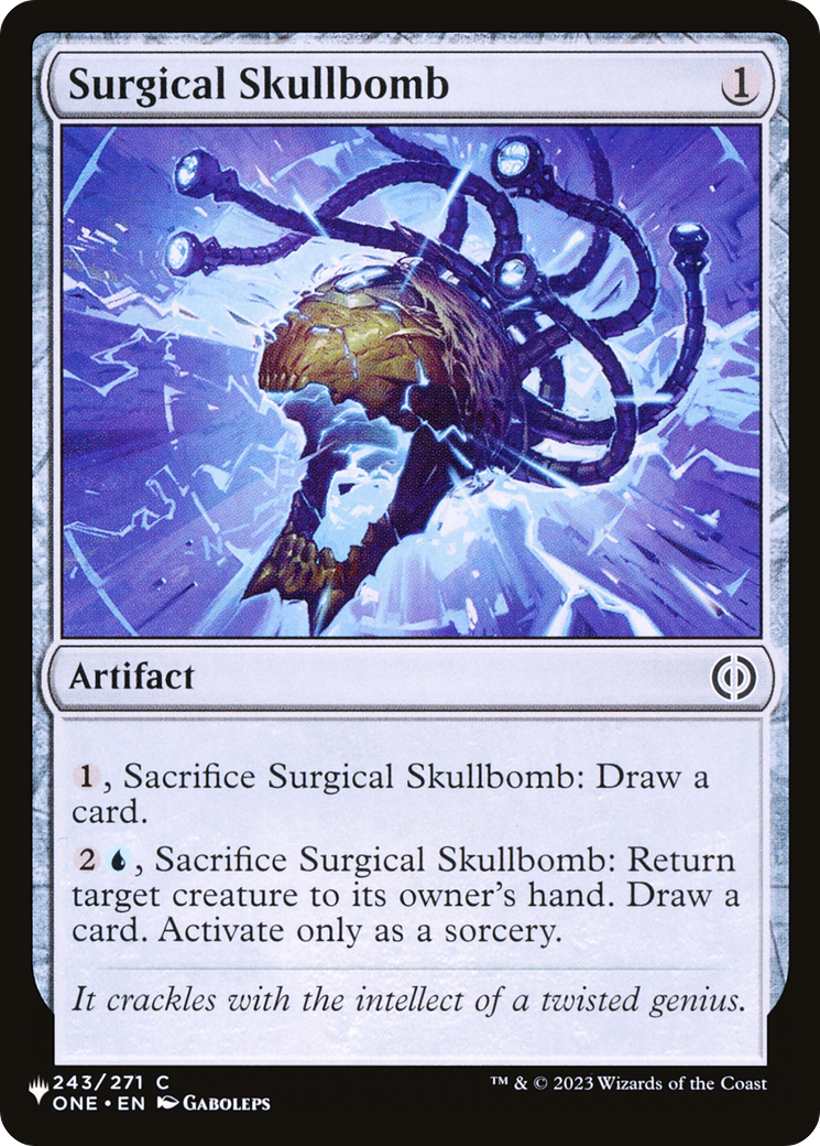 Surgical Skullbomb Card Image