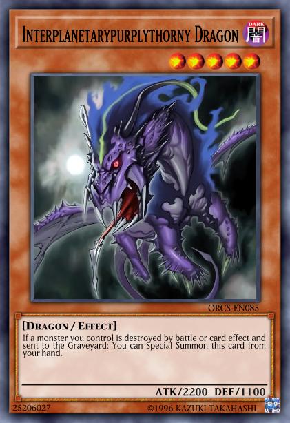 Interplanetarypurplythorny Dragon Card Image