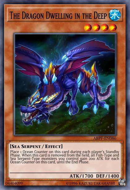 The Dragon Dwelling in the Deep Card Image