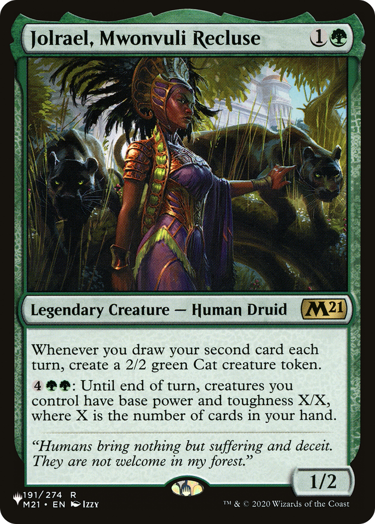 Jolrael, Mwonvuli Recluse Card Image