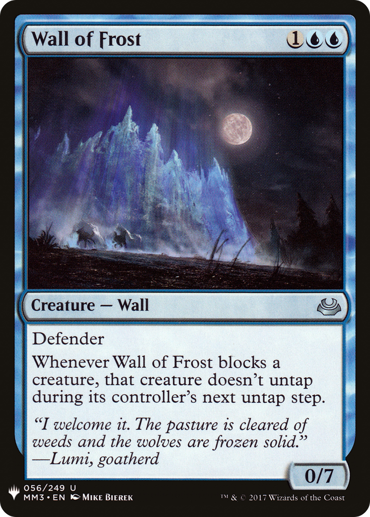 Wall of Frost Card Image