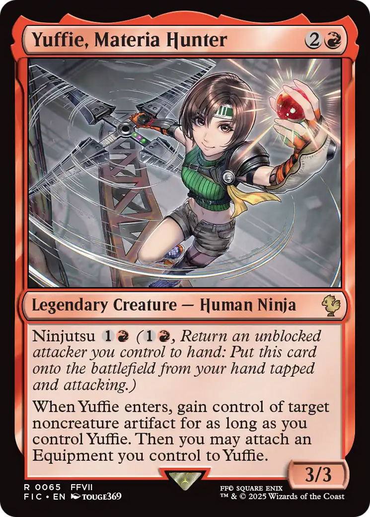 Yuffie, Materia Hunter Card Image