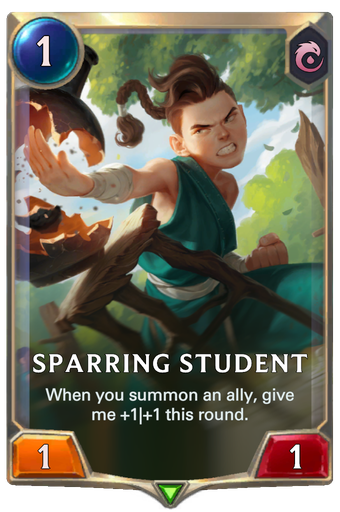 Sparring Student Card Image