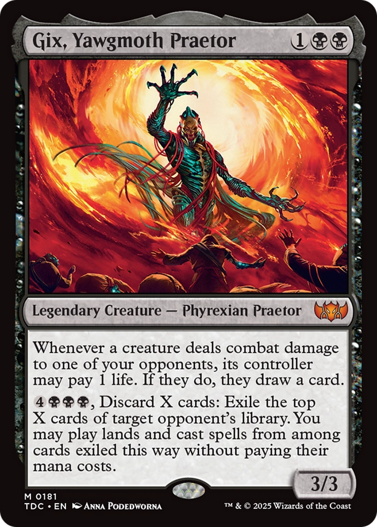 Gix, Yawgmoth Praetor Card Image