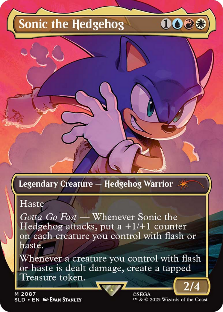 Sonic the Hedgehog Card Image