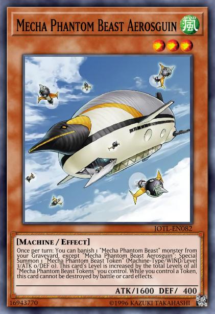 Mecha Phantom Beast Aerosguin Card Image