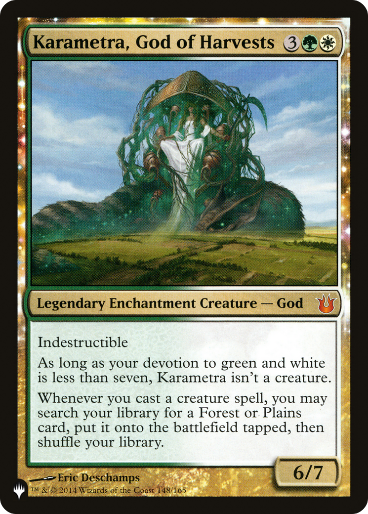 Karametra, God of Harvests Card Image