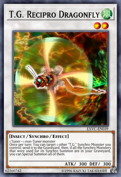 T.G. Recipro Dragonfly Card Image