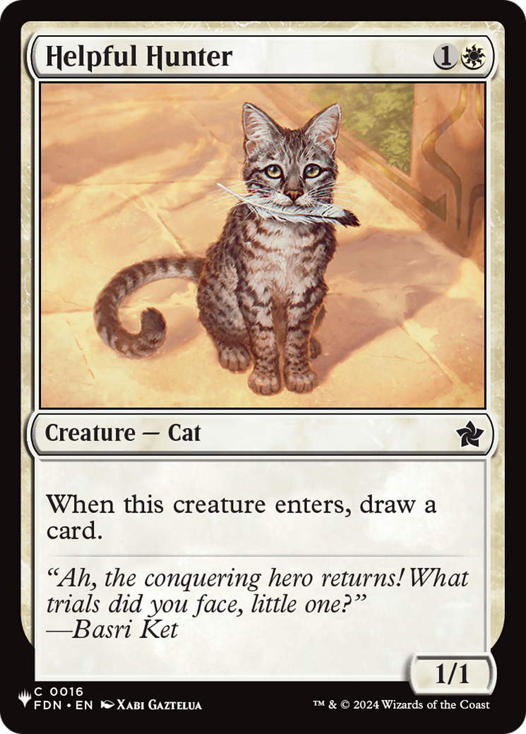 Helpful Hunter Card Image