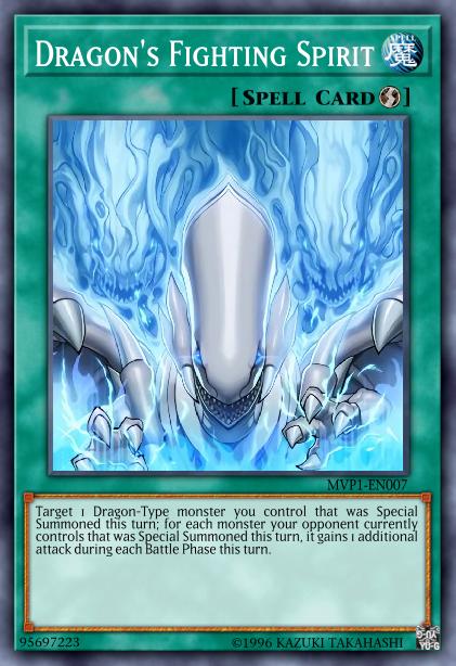 Dragon's Fighting Spirit Card Image
