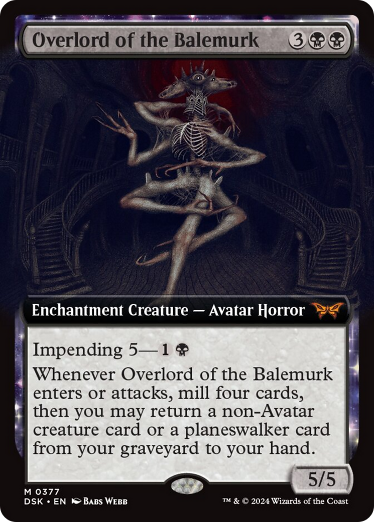 Overlord of the Balemurk Card Image