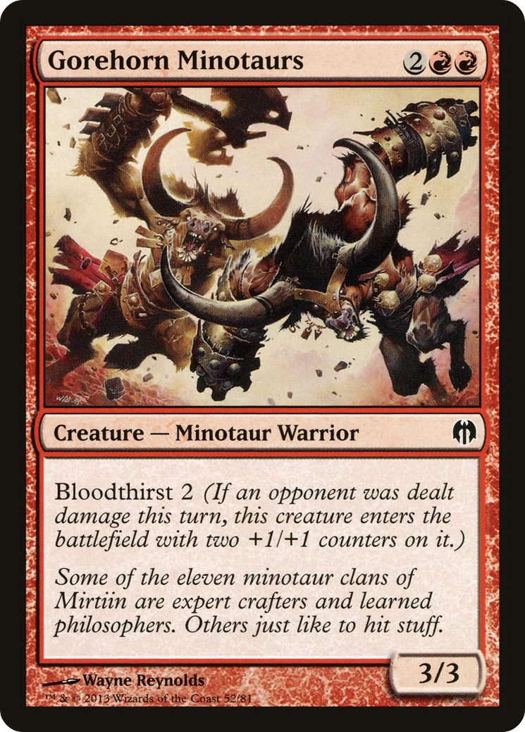 Gorehorn Minotaurs Card Image