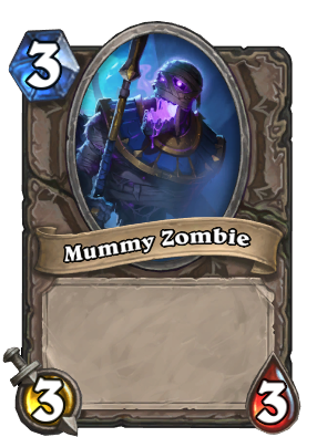 Mummy Zombie Card Image