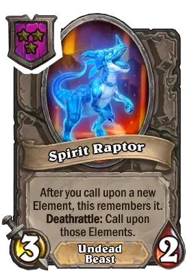 Spirit Raptor Card Image