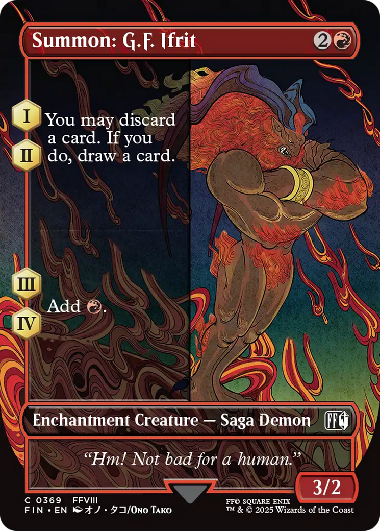 Summon: G.F. Ifrit Card Image