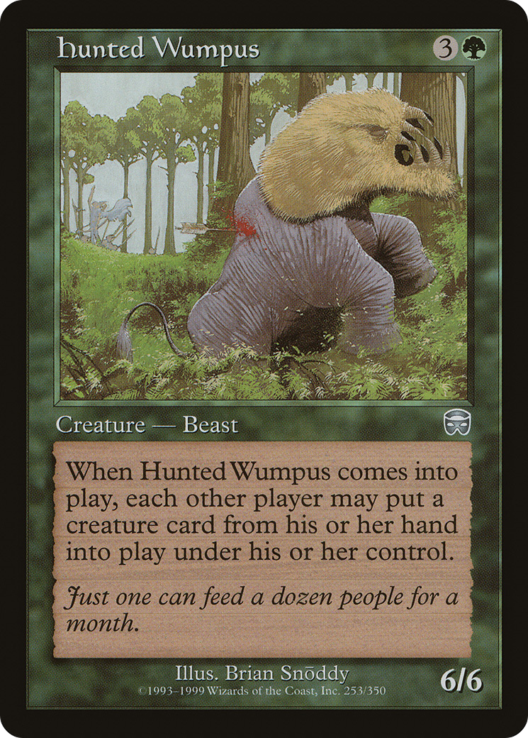 Hunted Wumpus Card Image