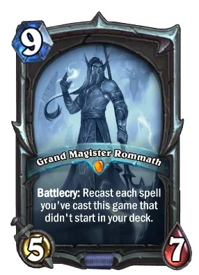 Grand Magister Rommath Signature Card Image