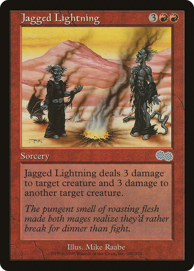 Jagged Lightning Card Image