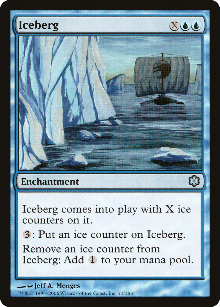 Iceberg Card Image