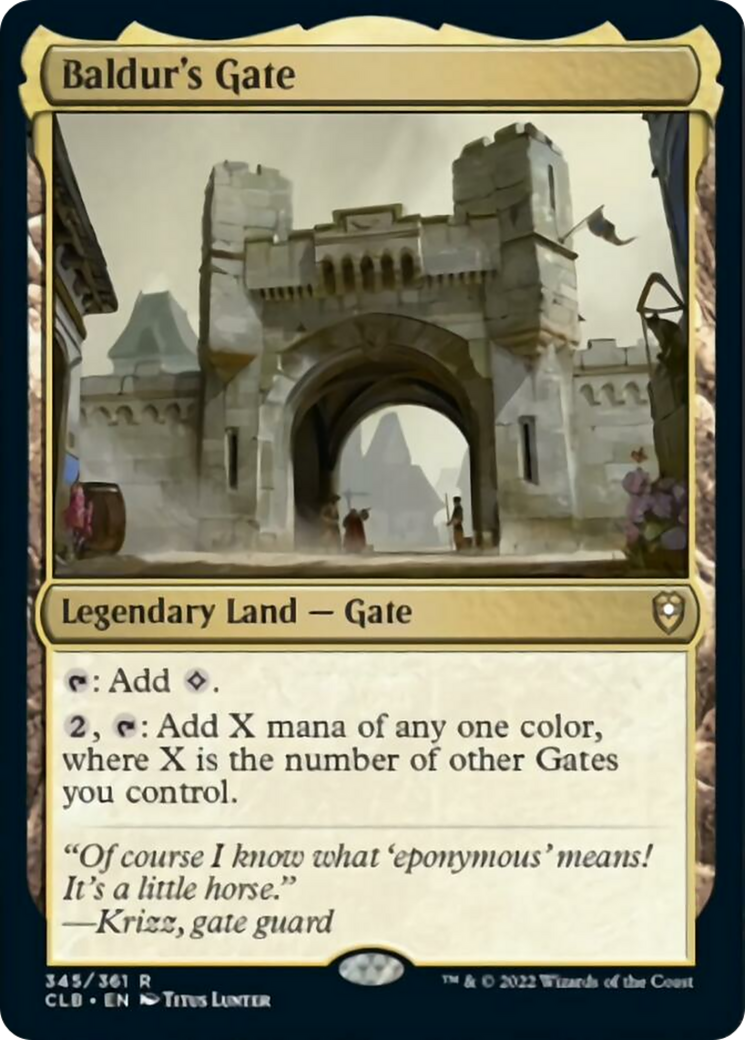 Baldur's Gate Card Image