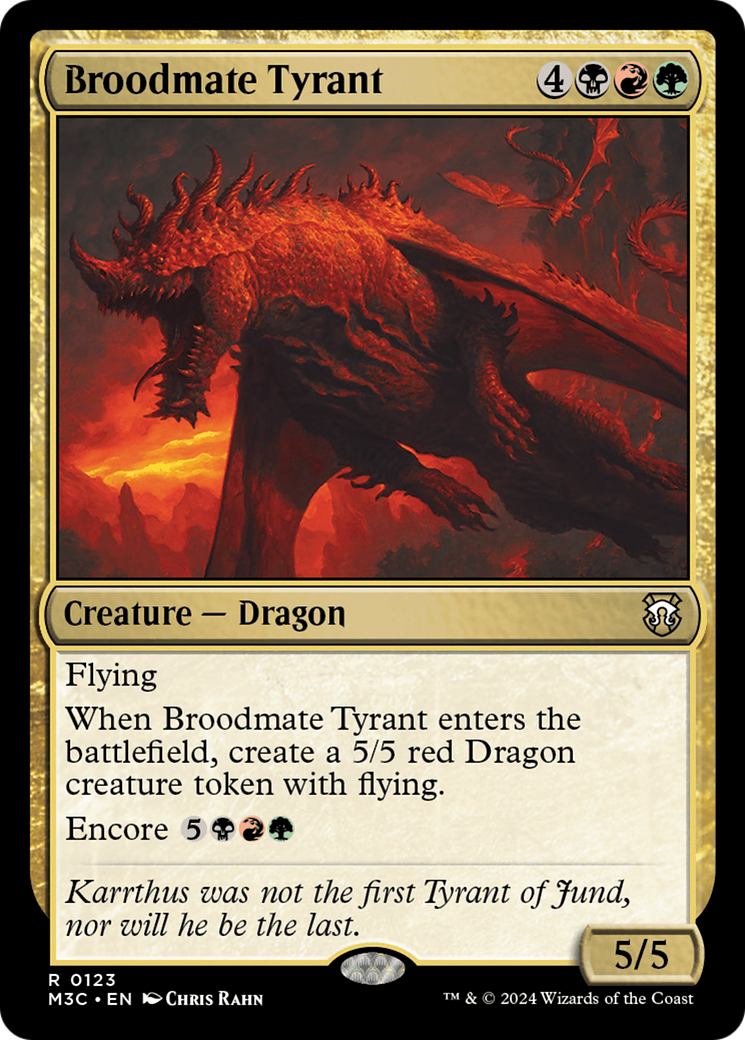 Broodmate Tyrant Card Image