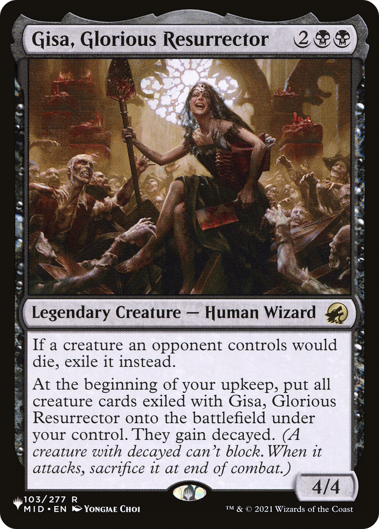 Gisa, Glorious Resurrector Card Image