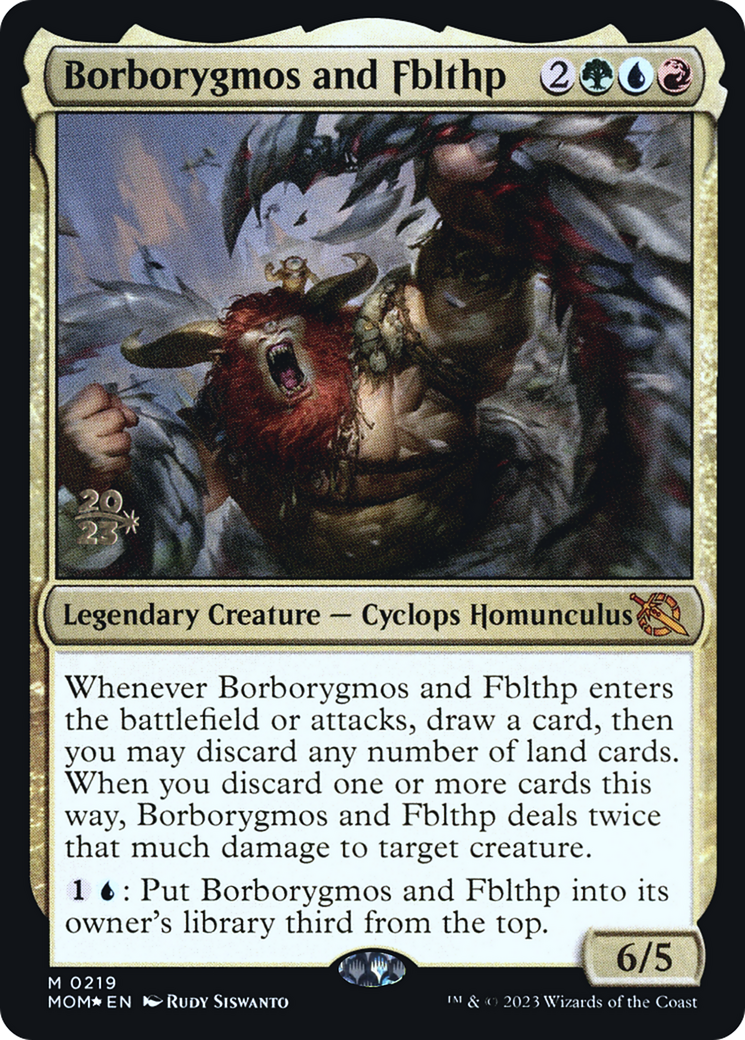 Borborygmos and Fblthp Card Image