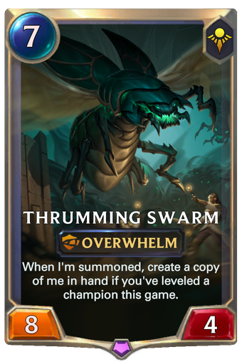 Thrumming Swarm Card Image
