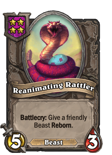 Reanimating Rattler Card Image