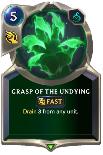 Grasp of the Undying Card Image