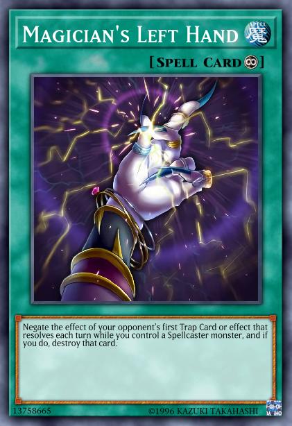 Magician's Left Hand Card Image