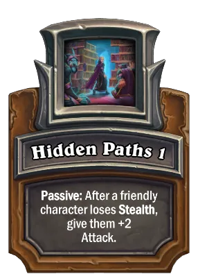 Hidden Paths 1 Card Image