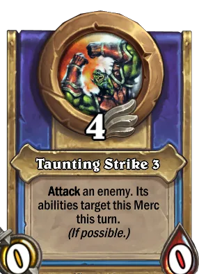 Taunting Strike 3 Card Image